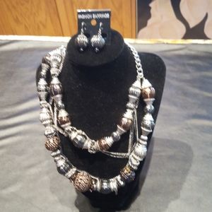 Two strand Necklace Set